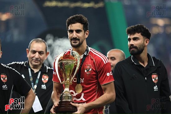 محمد بن رمضان مع كاس السوبر