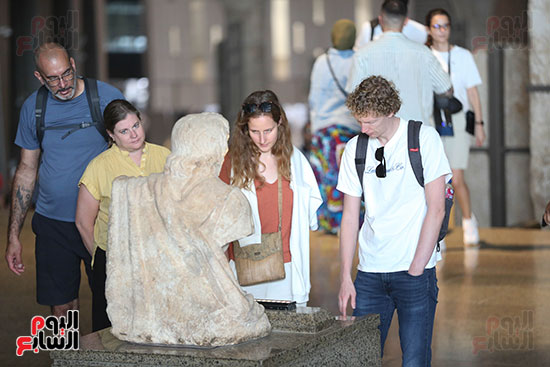 المتحف الكبير من الداخل (22)