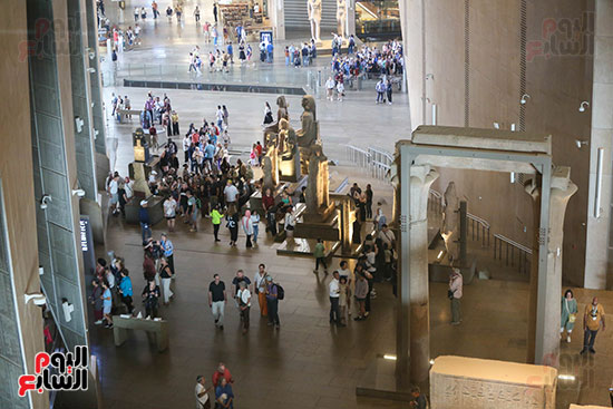 المتحف الكبير من الداخل (16)