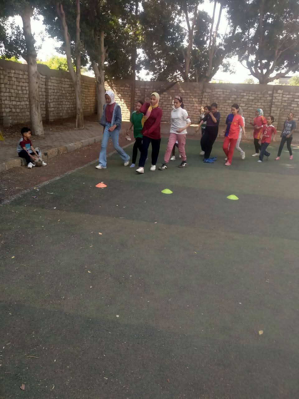 أنشطة رياضية للفتيات ببنى سويف