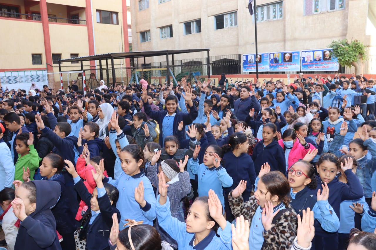 فرحة الأطفال بالمعهد فرحة الأطفال بالمعهد