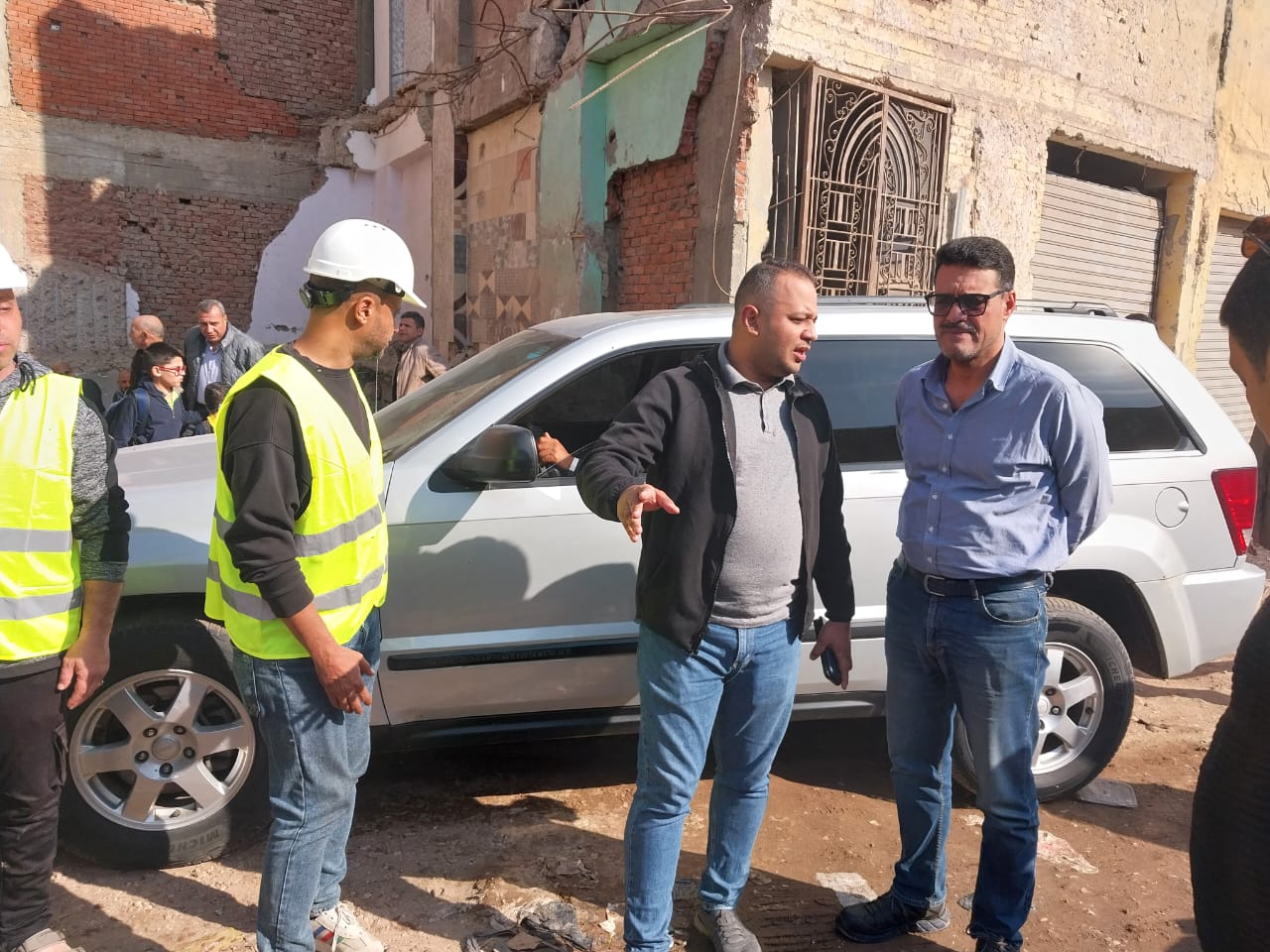 خلال التواجد بموقع الإصلاح