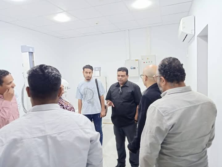 أعمال التطوير والتجهيزات الجارية لمستشفى السباعية