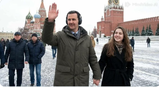 بشار الأسد في موسكو