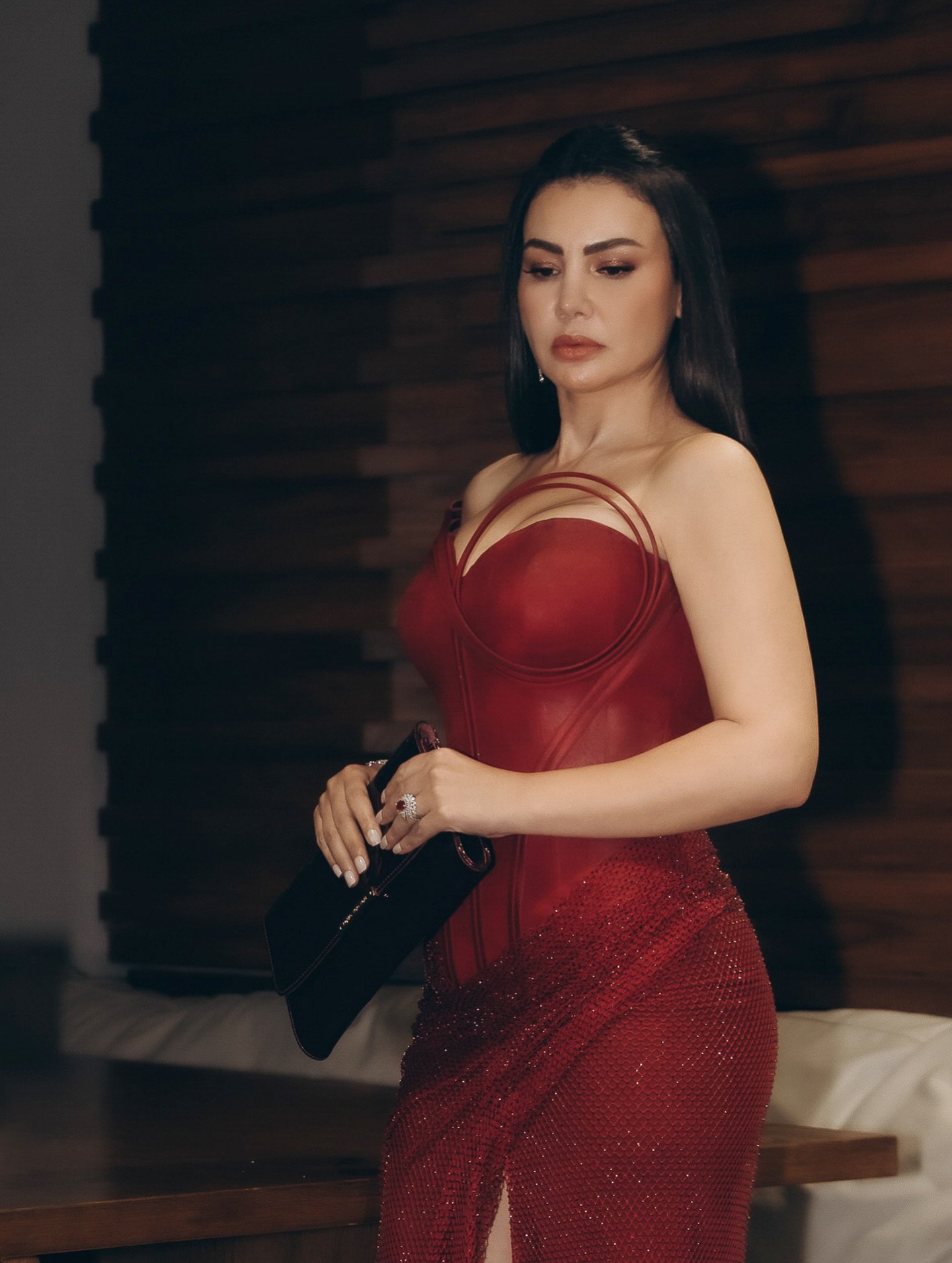 دينا فؤاد فى أحدث ظهور