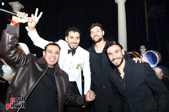 ناصر ماهر ومصطفي شلبي مع الليثي واحمد حمدى