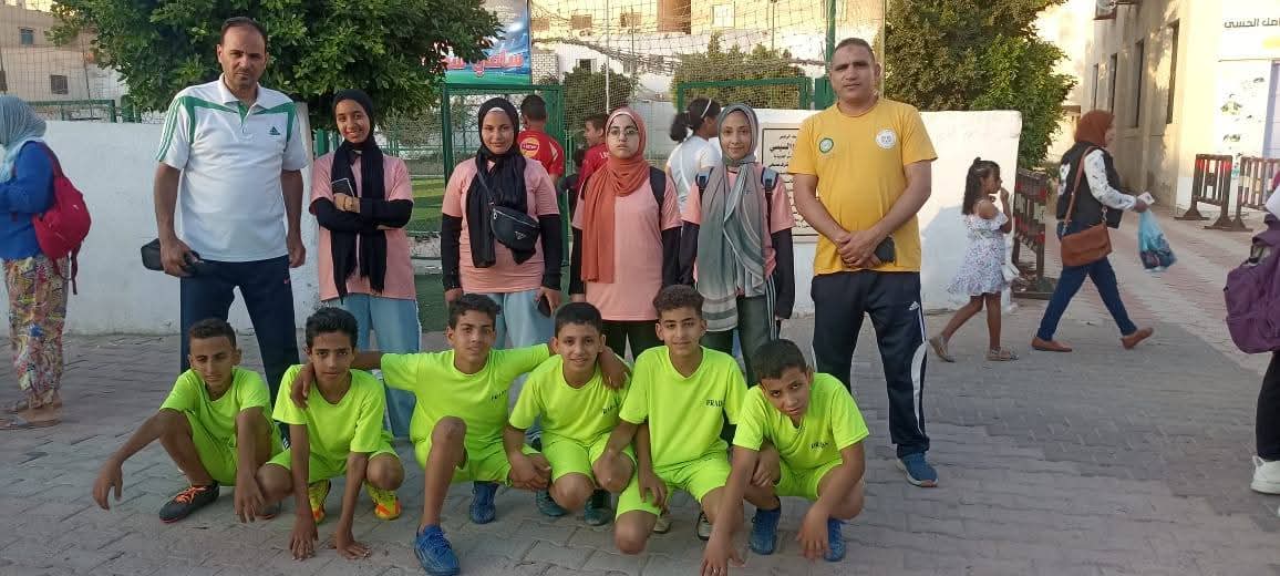 مشاركة فى فاعليات الشباب والرياضة