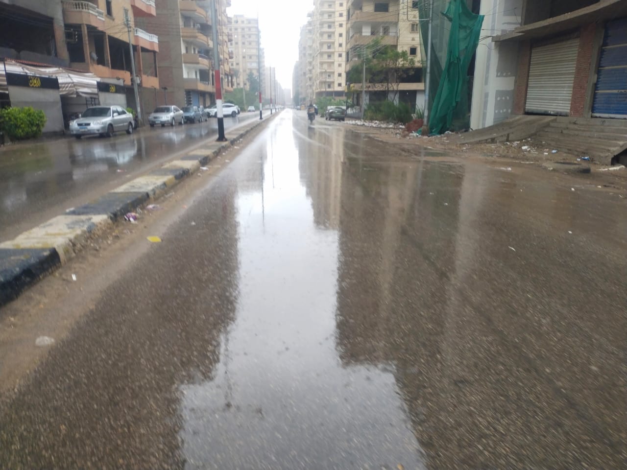 تراكم المياه في القليوبية تراكم المياه في القليوبية