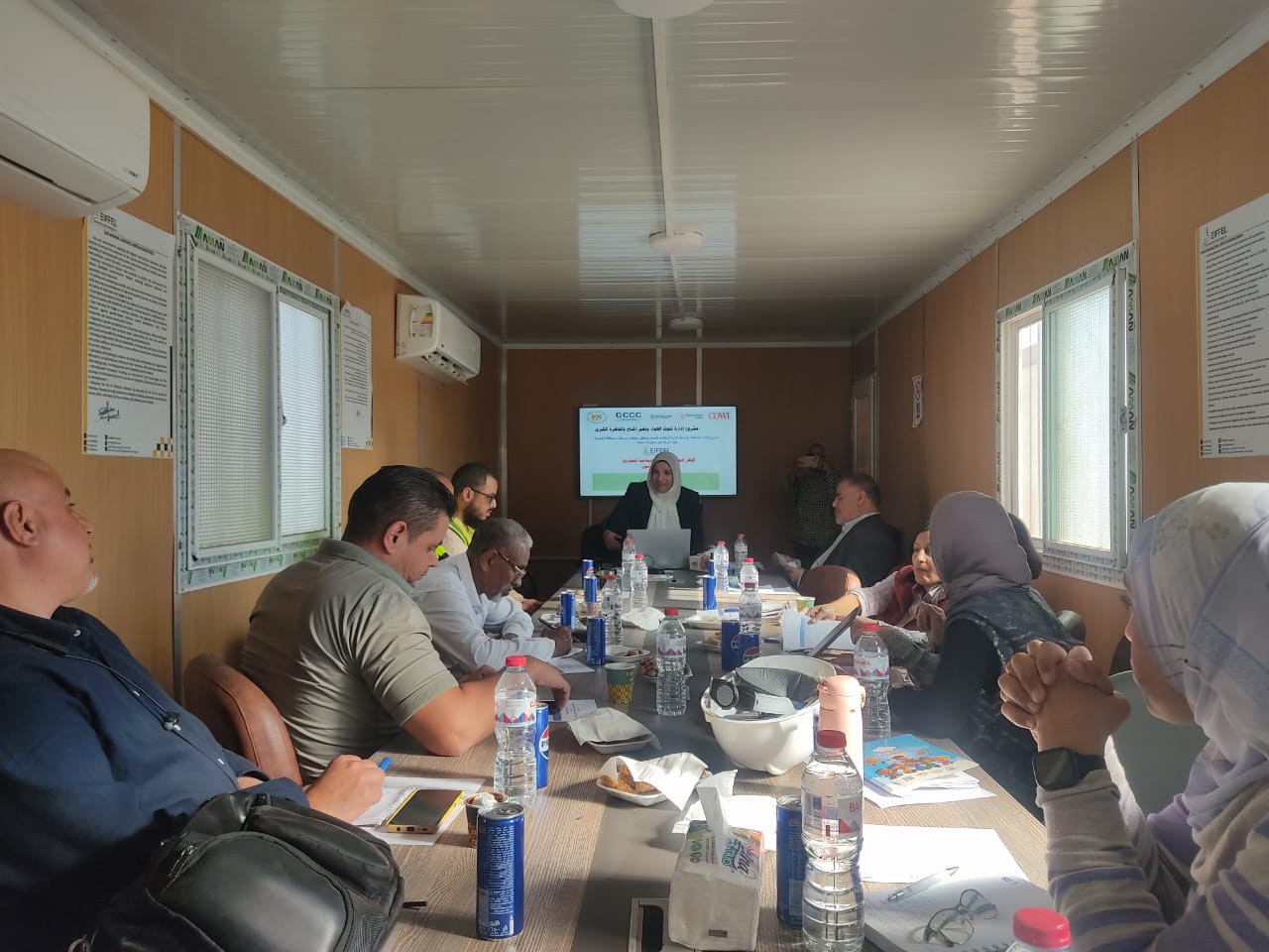 ورشة عمل للعاملين بالمحطات الوسيطة 