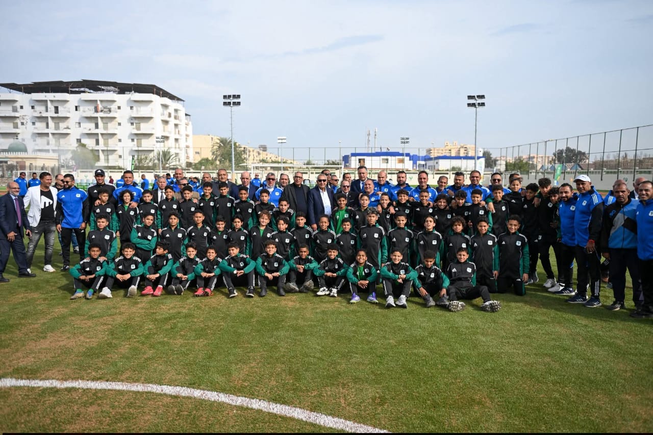 افتتاح استاد المصري