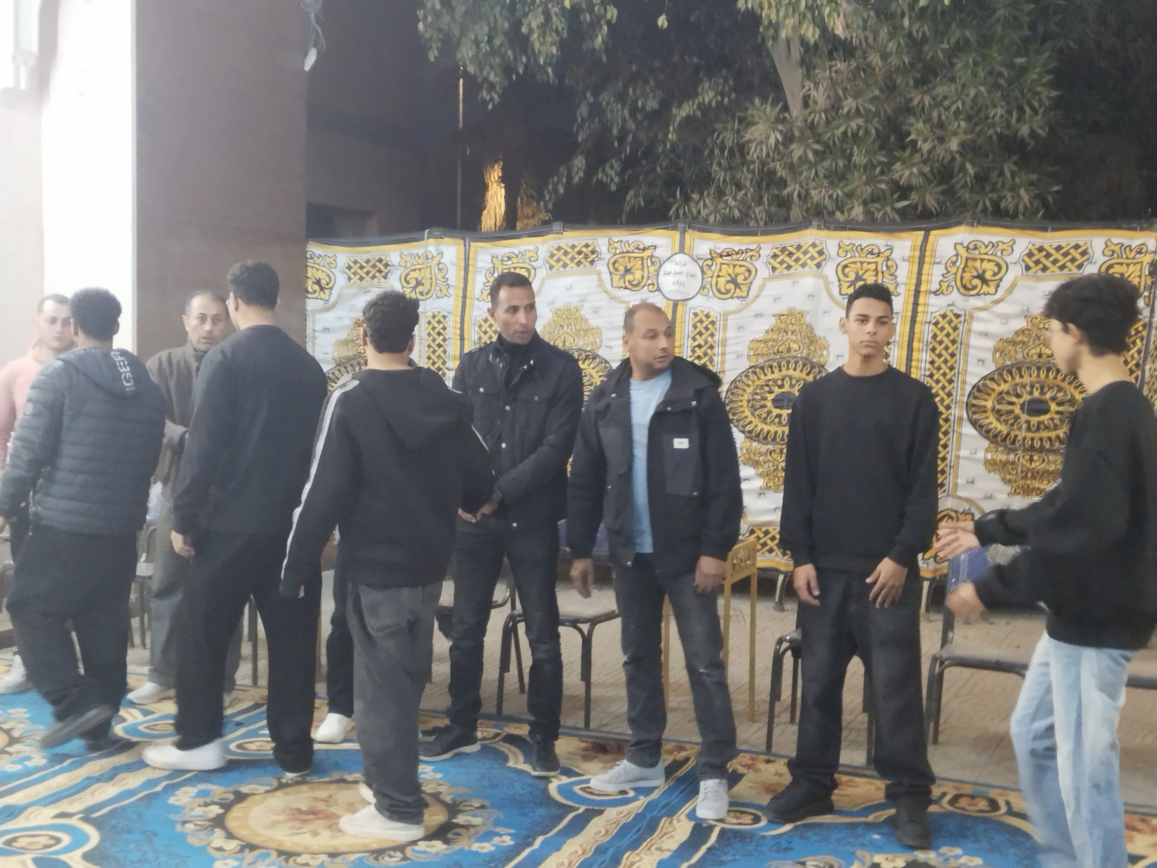 بدء عزاء والدة وائل القباني (3)