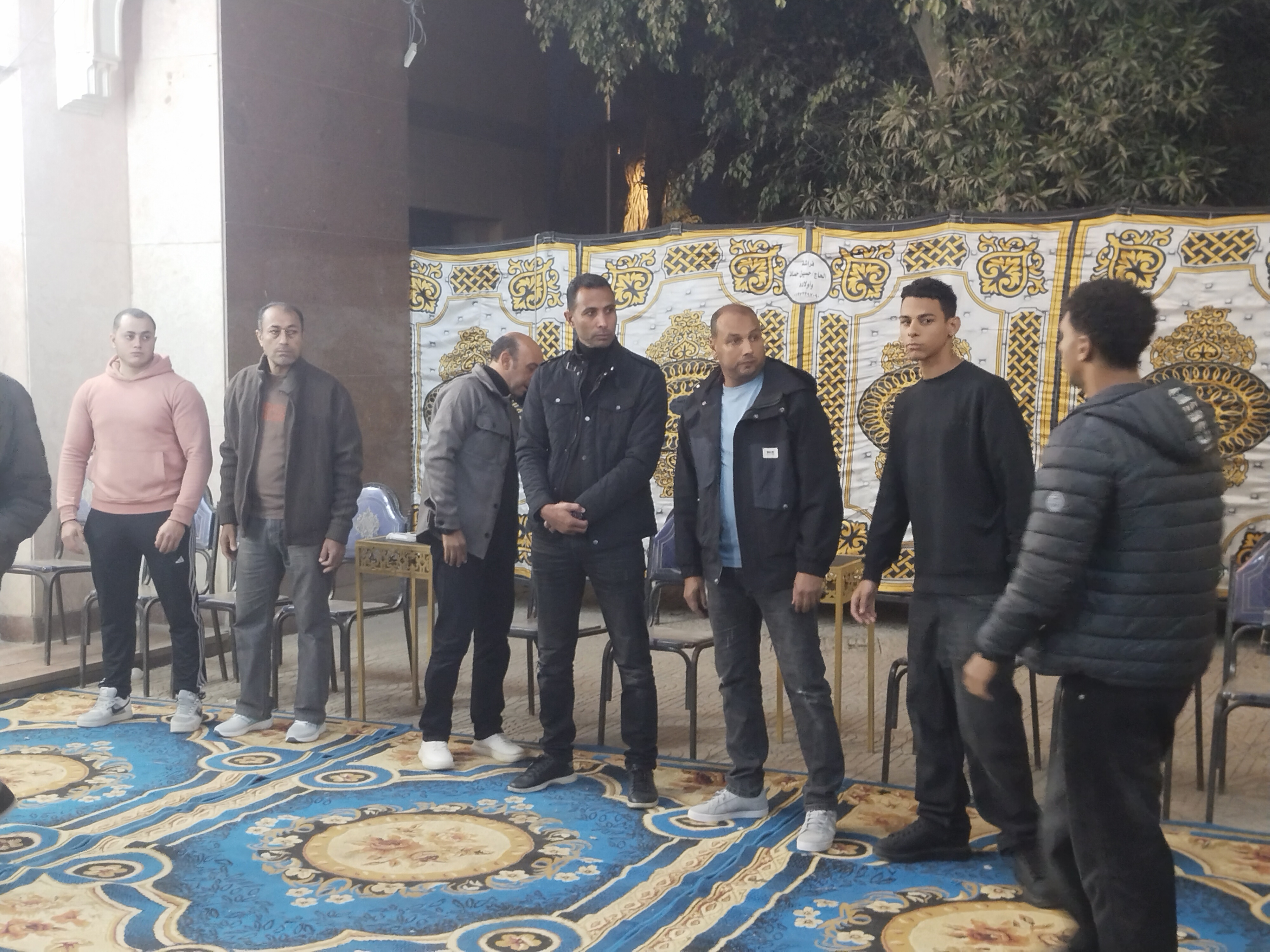 بدء عزاء والدة وائل القباني (6)