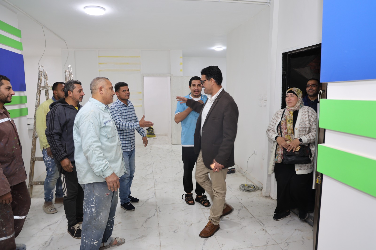 متابعة أعمال التشطيبات متابعة أعمال التشطيبات