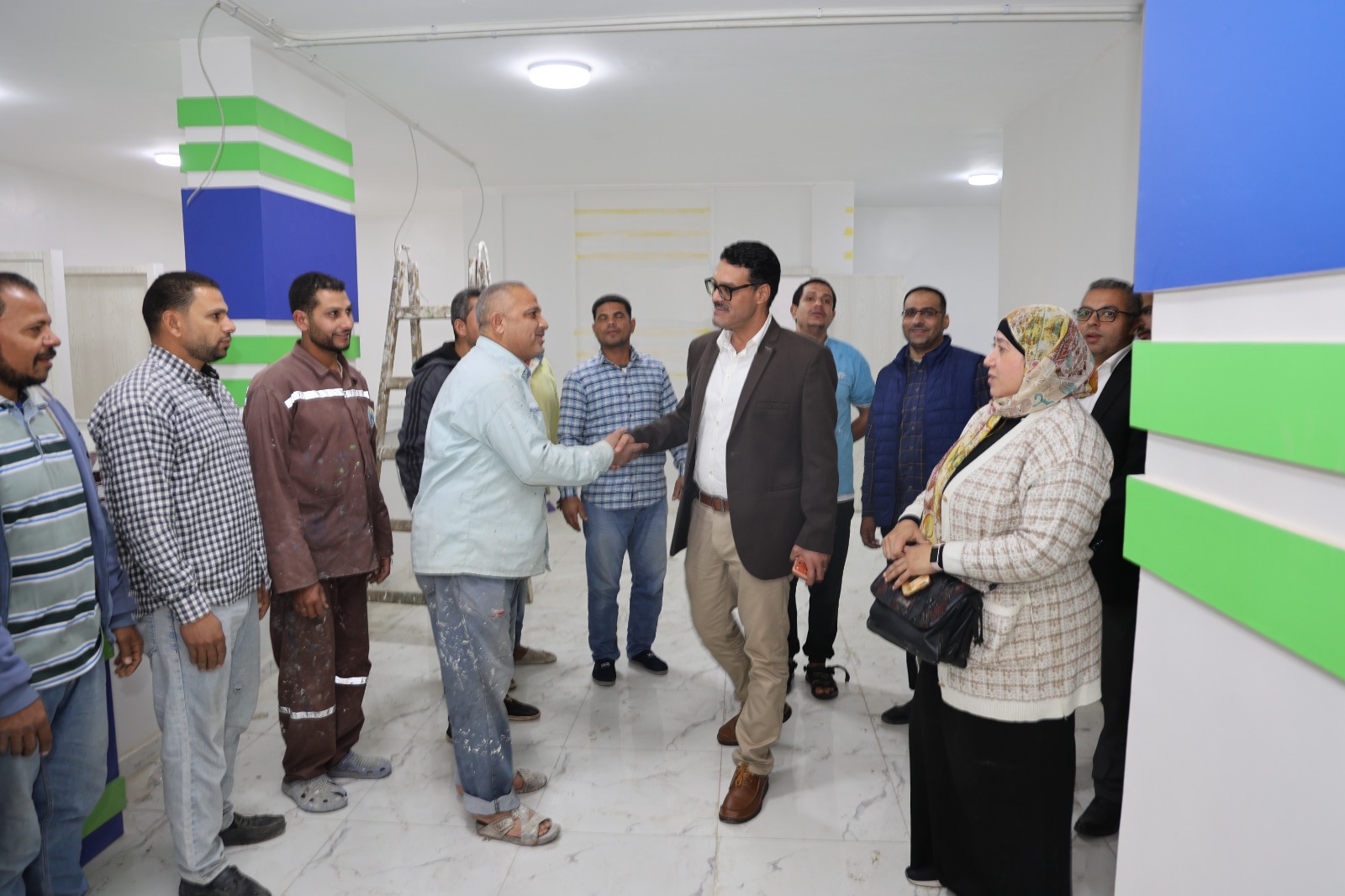 خلال الجولة بفرع شبرا الخيمة خلال الجولة بفرع شبرا الخيمة