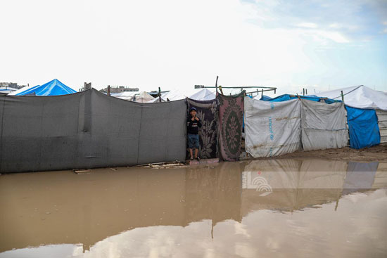 الأمطار تغرق غزة الأمطار تغرق غزة