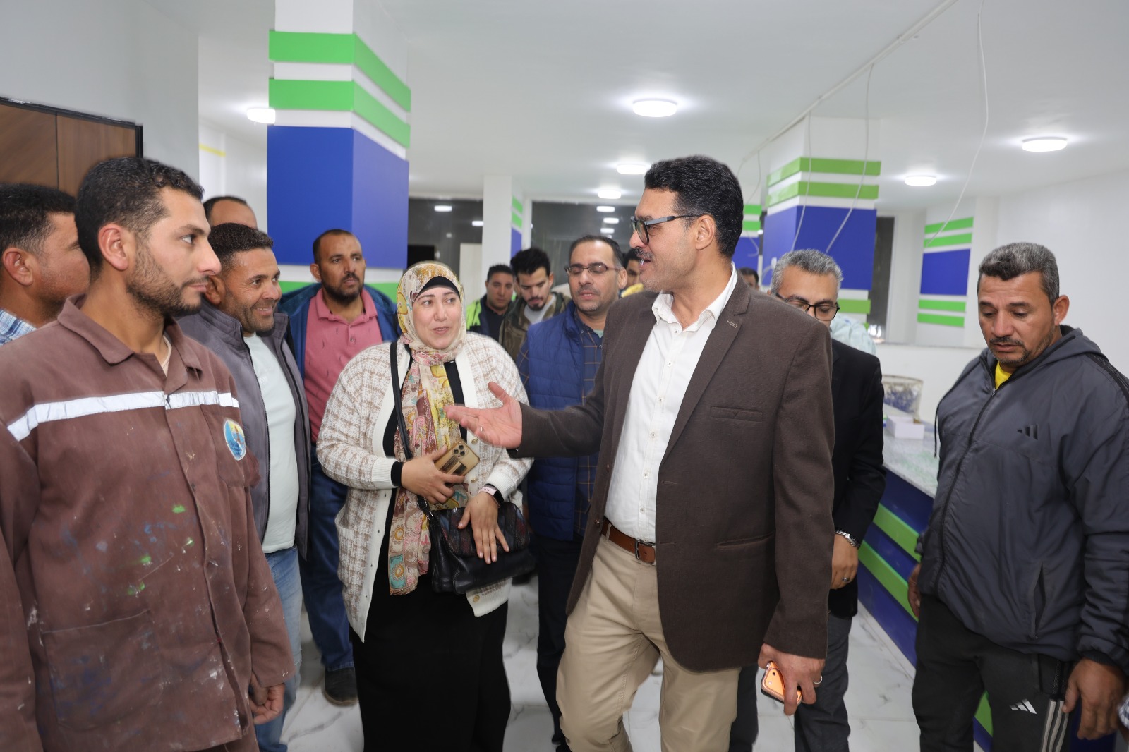 التوجيه بسرعة الانتهاء من الأعمال التوجيه بسرعة الانتهاء من الأعمال