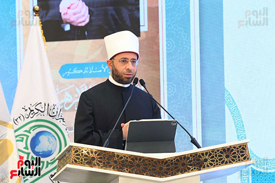 وزير الأوقاف خلال كلمته بختام المسابقة