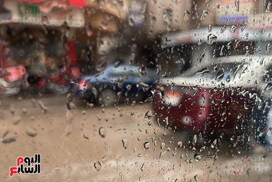 هطول الأمطار بالمنصورة هطول الأمطار بالمنصورة