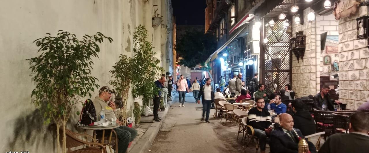 ازالة اشغالات المقاهى