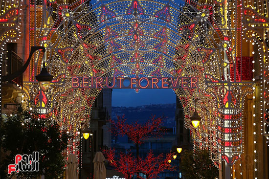زينة عيد الميلاد فى بيروت زينة عيد الميلاد فى بيروت