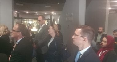 الوفد الأوربي بمتحف كفر الشيخ