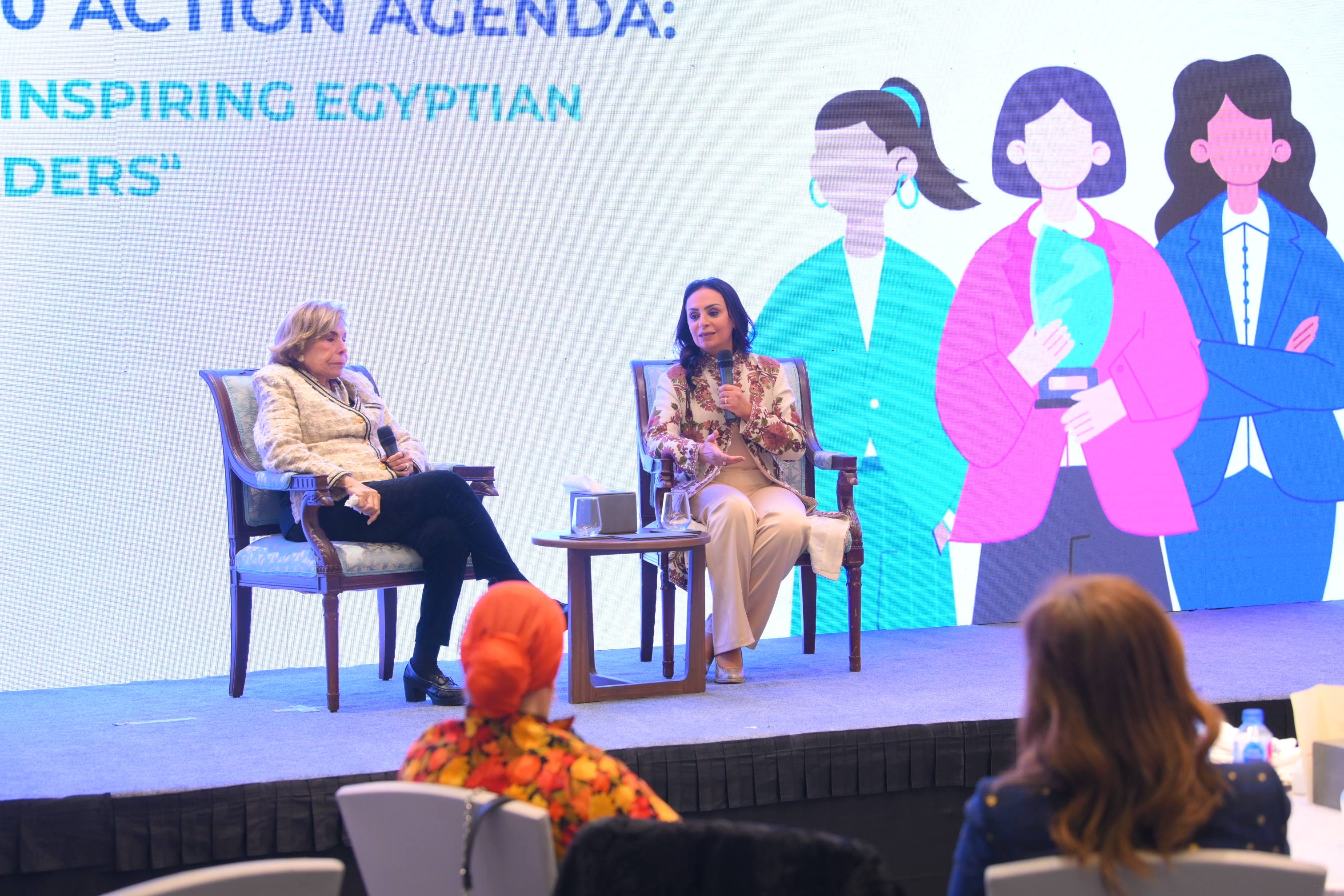 هيئة الأمم المتحدة تكرم  الدكتورة مايا مرسى وزيرة وزيرة التضامن