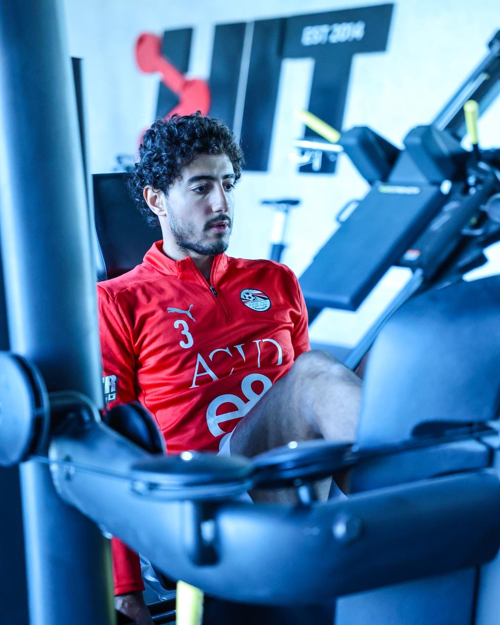 محمد هاني في مران المنتخب محمد هاني في مران المنتخب