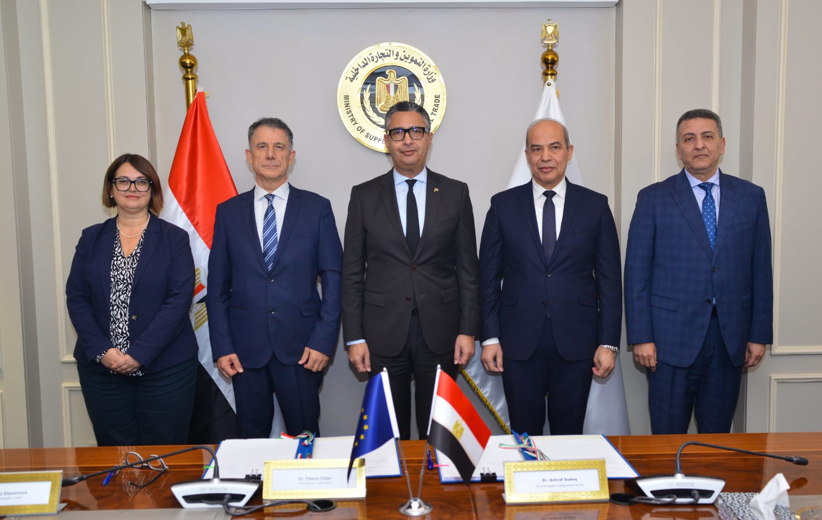 وزير التموين والتجارة الداخلية يشهد مراسم توقيع بروتوكول تعاون وزير التموين والتجارة الداخلية يشهد مراسم توقيع بروتوكول تعاون