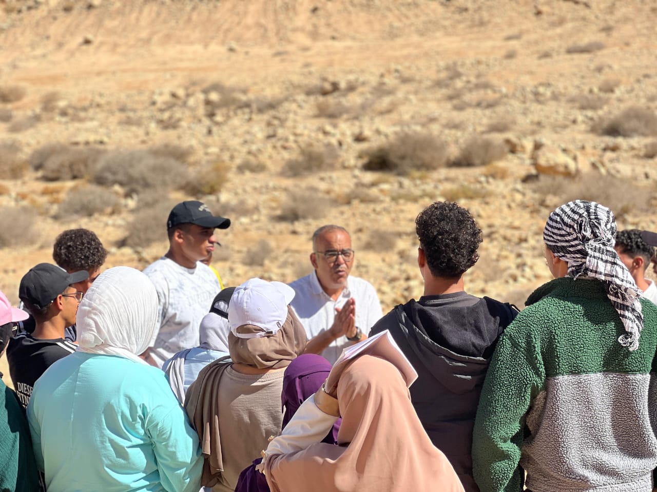 خلال الشرح العملي بالمكان خلال الشرح العملي بالمكان