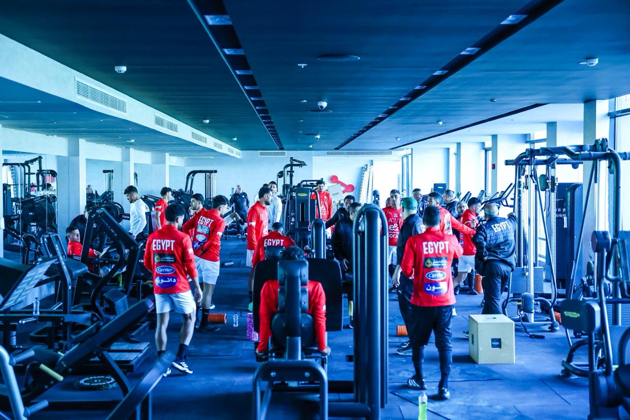 تدريب المنتخب في الجيمانزيوم تدريب المنتخب في الجيمانزيوم