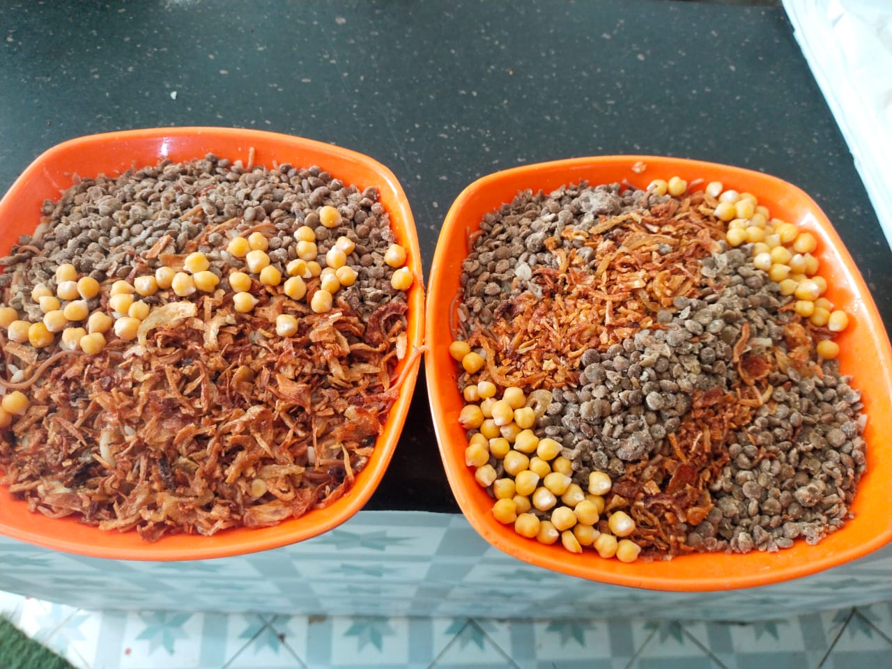 أطباق الكشري المصري أطباق الكشري المصري