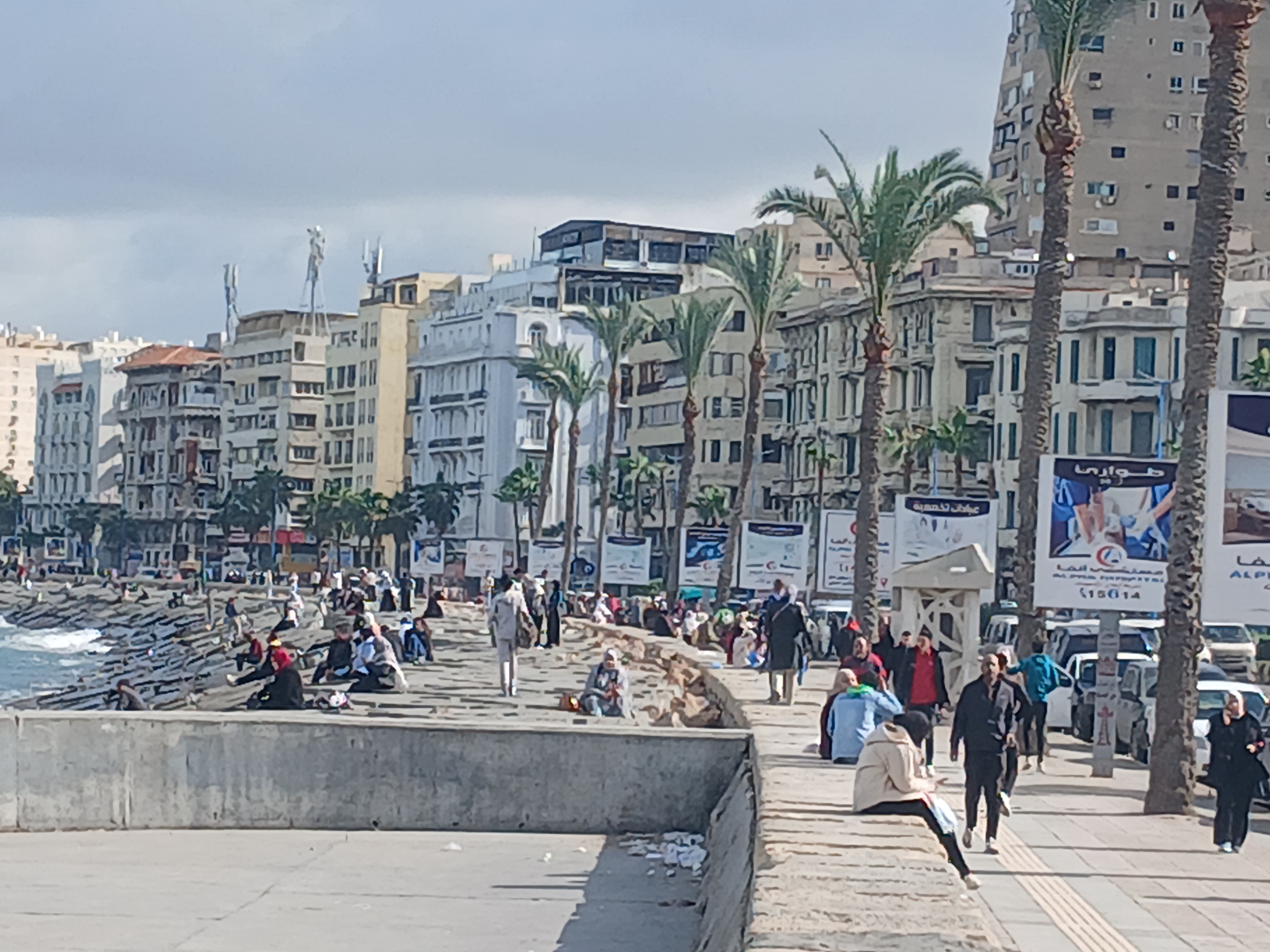 كورنيش الإسكندرية اليوم كورنيش الإسكندرية اليوم