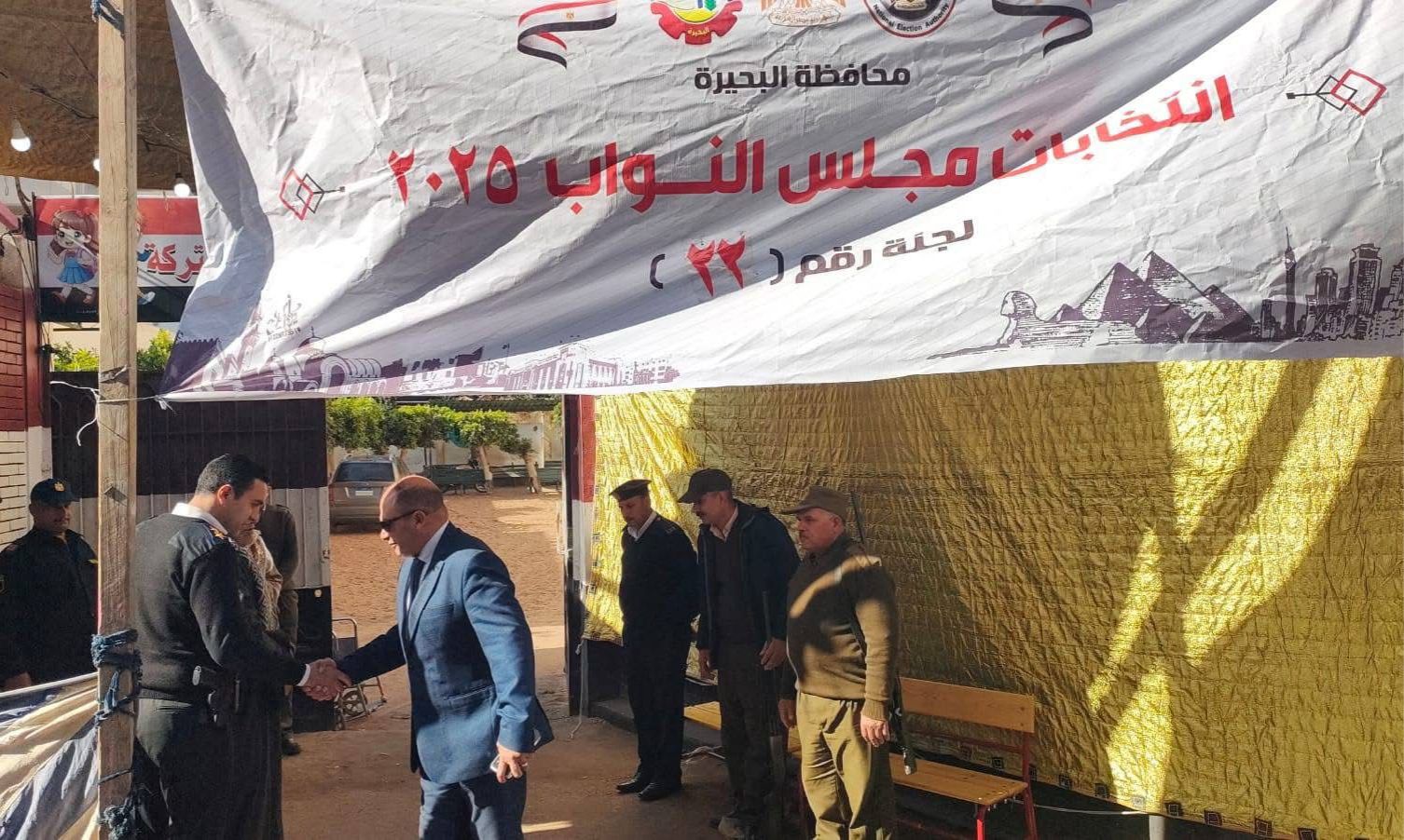 تفقد رئيس مدينة المحمودية للجان (1)