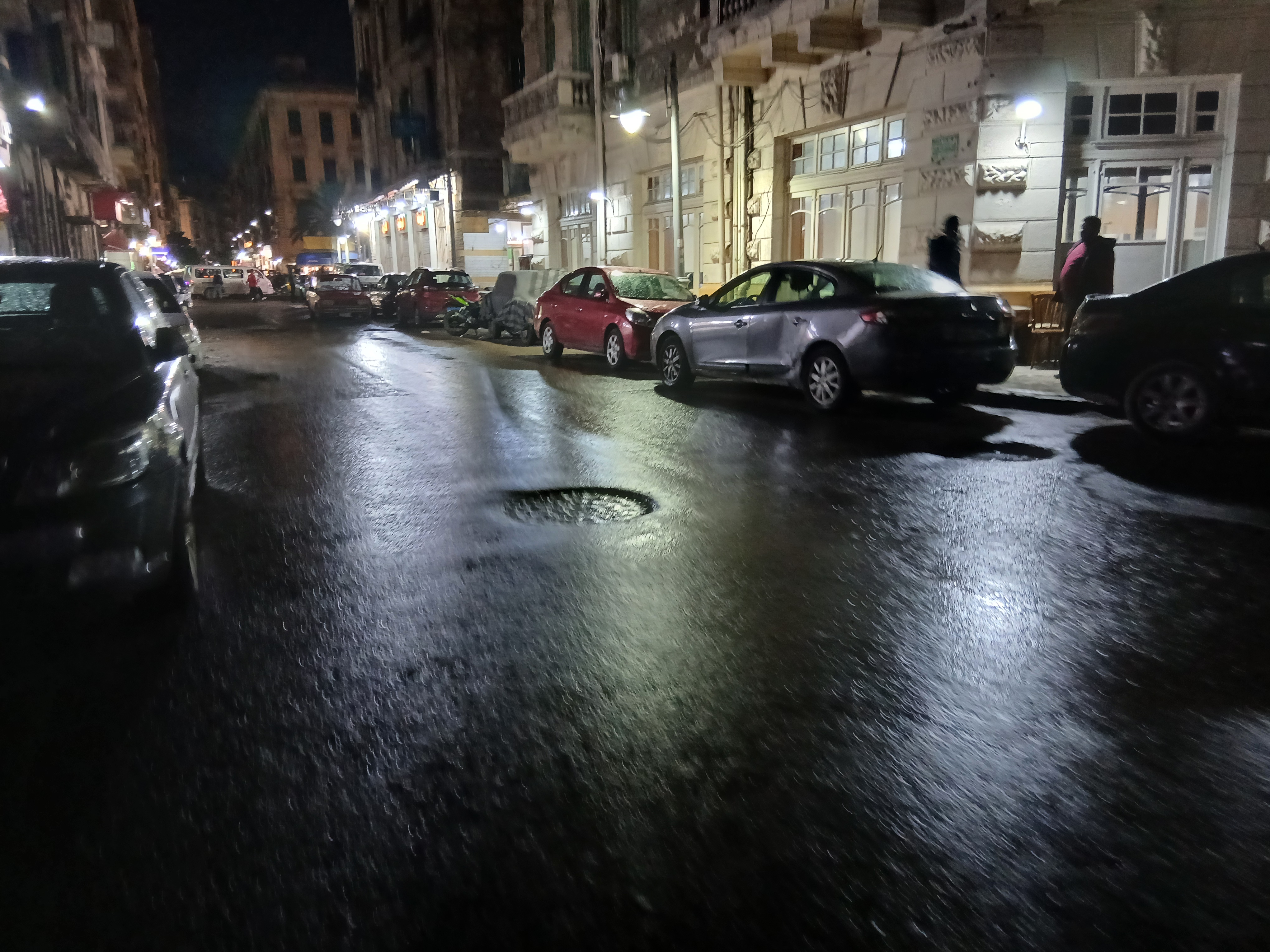 امطار مسائية في الإسكندرية امطار مسائية في الإسكندرية