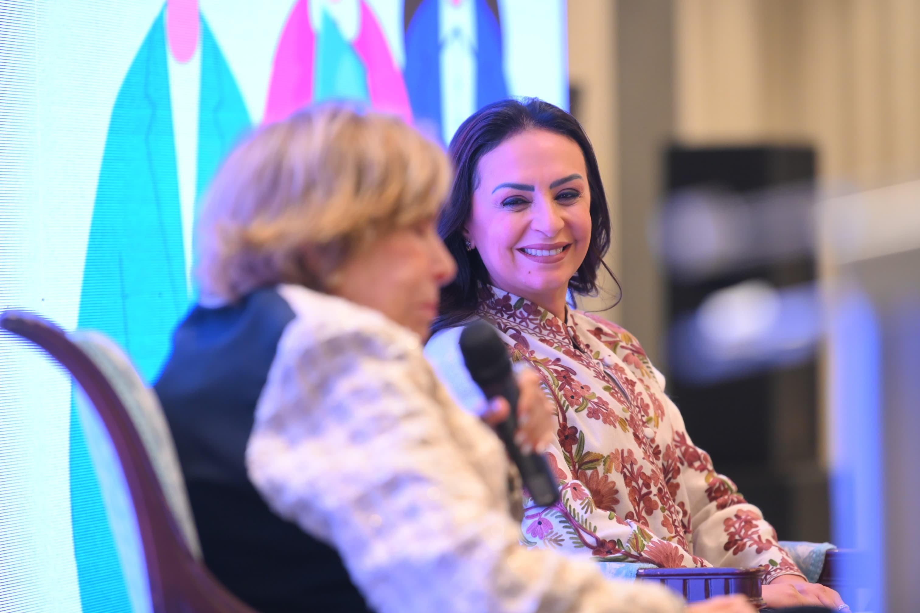 تكريم الدكتورة مايا مرسى  وزيرة التضامن