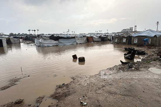 ميارة الأمطار فى قطاع غزة