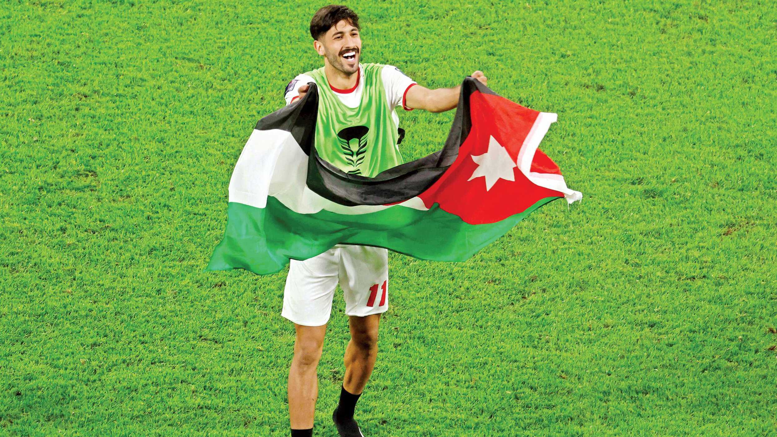 المهاجم الاردني يزن النعيمات المهاجم الاردني يزن النعيمات