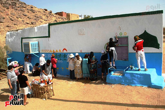 جدار-البيوت-النوبية جدار-البيوت-النوبية