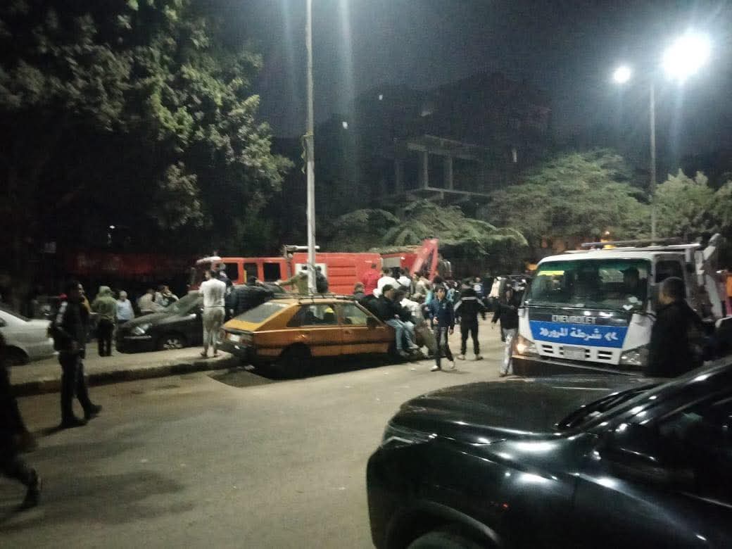 انهيار عقار إمبابة (11)