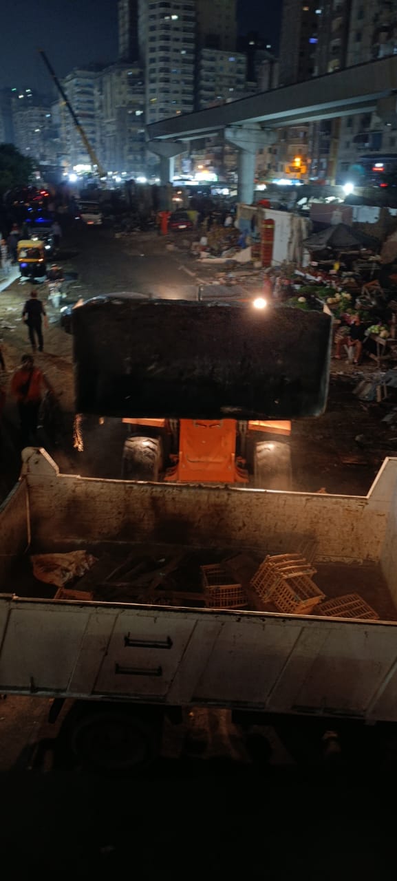 حمله مكبرة شملت السوق بالكامل