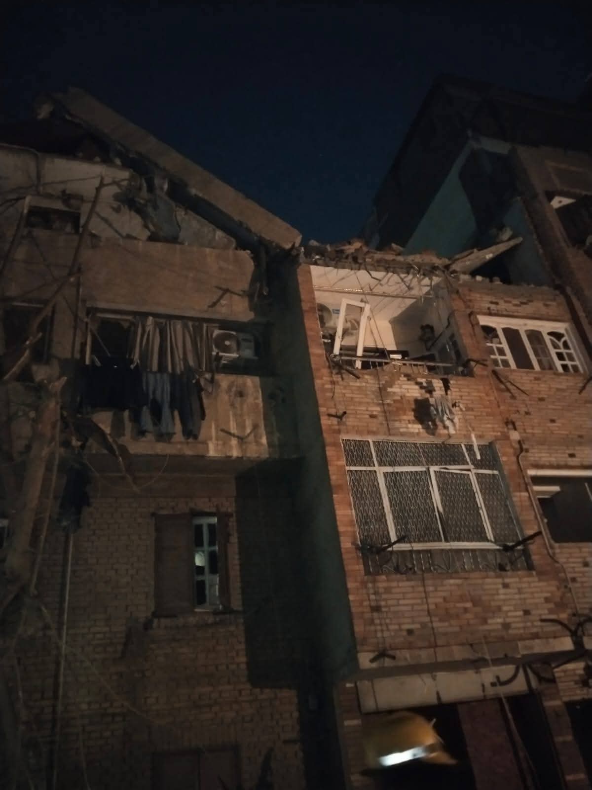 انهيار عقار إمبابة (7)