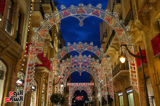 الأضواء تزين بيروت الأضواء تزين بيروت