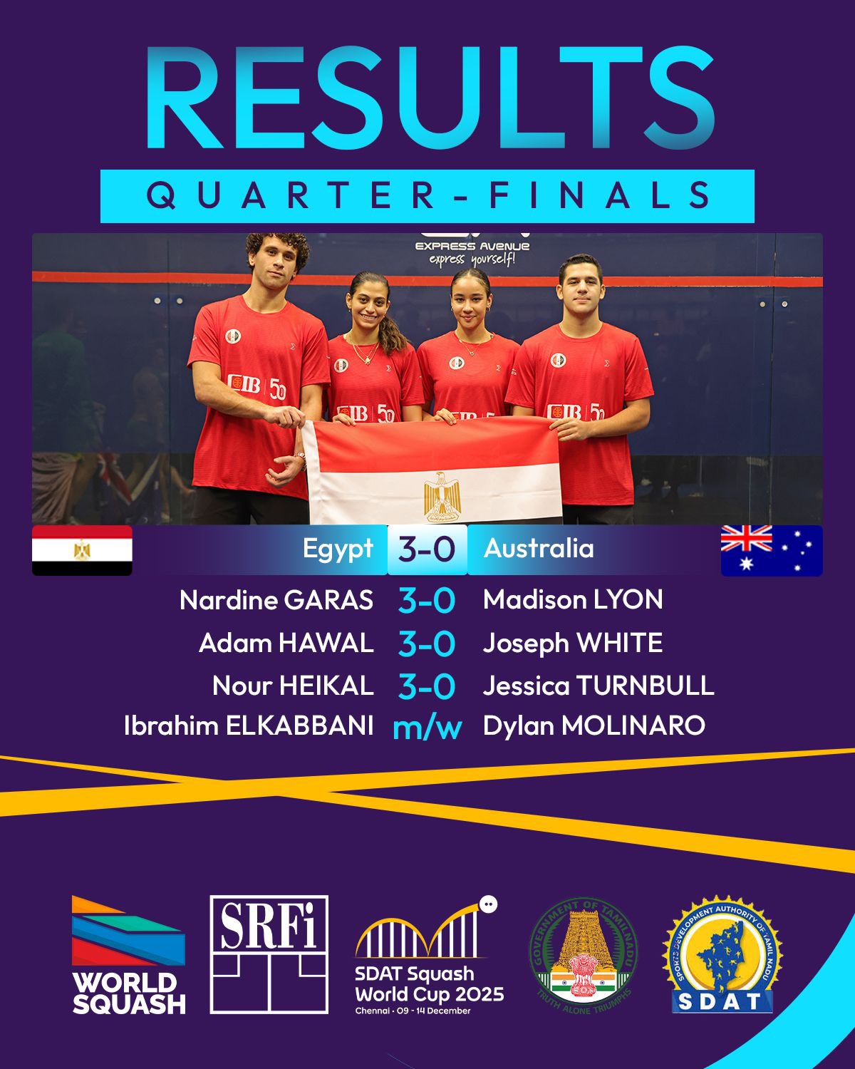 المنتخب المصري للاسكواش