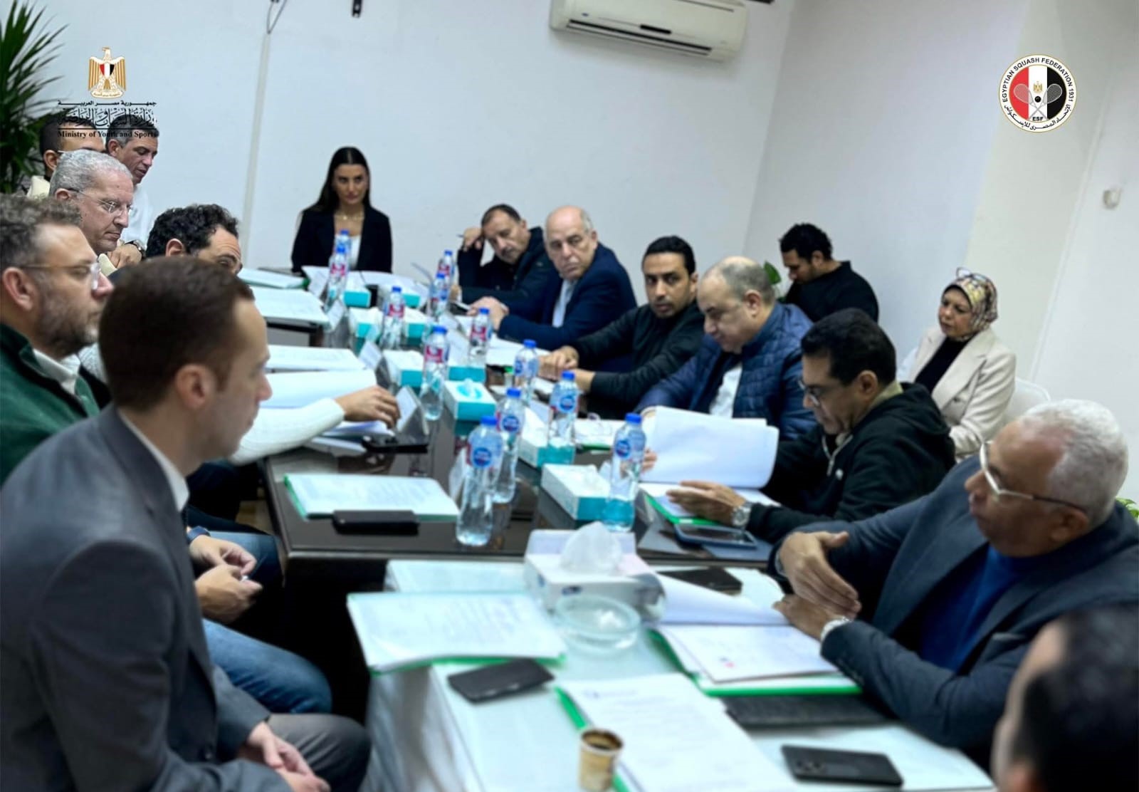 الجمعية العمومية لاتحاد الاسكواش الجمعية العمومية لاتحاد الاسكواش