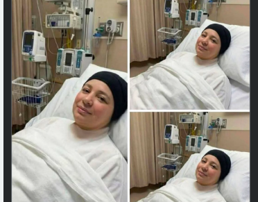 صور صممها الجمهور لها فى المستشفى