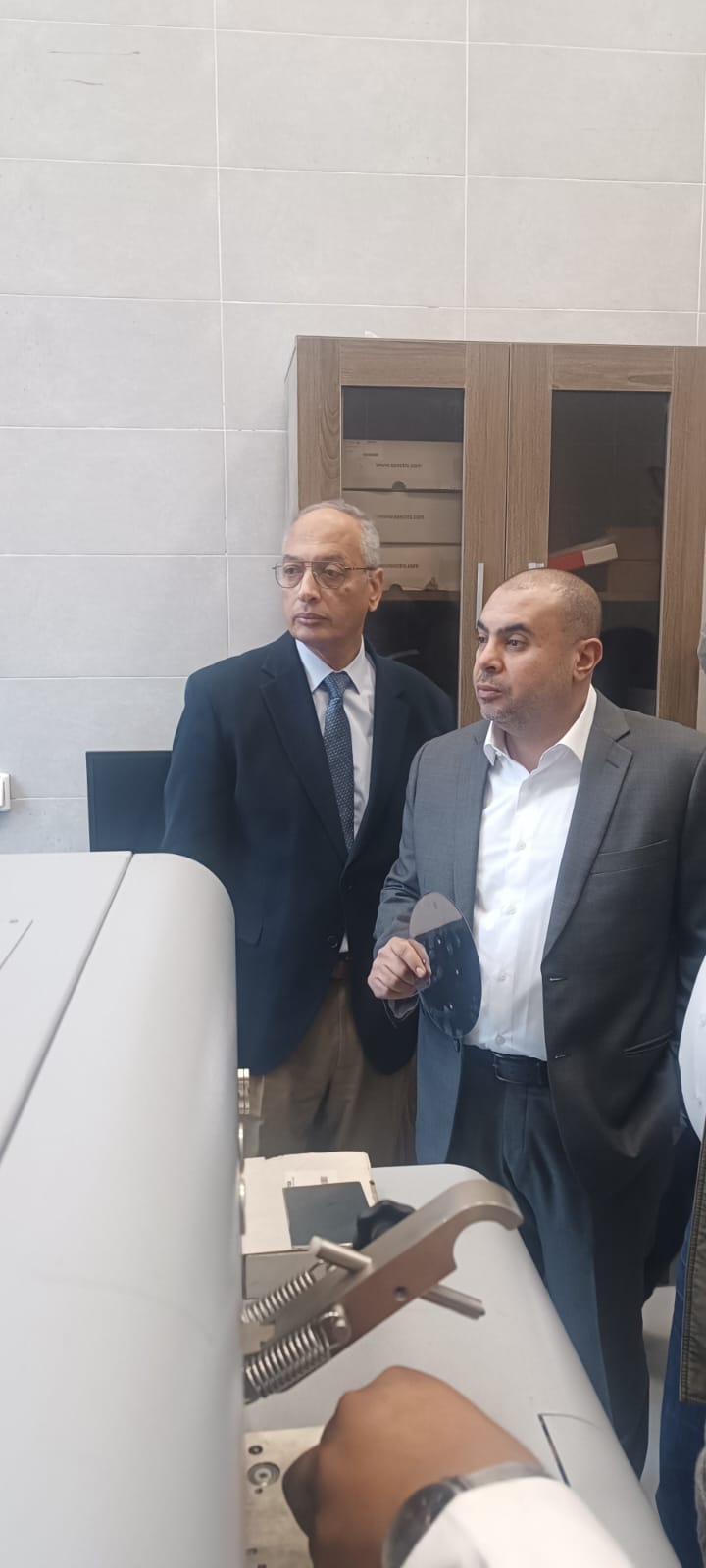 المهندس عصام النجار والمهندس محمد العايدي