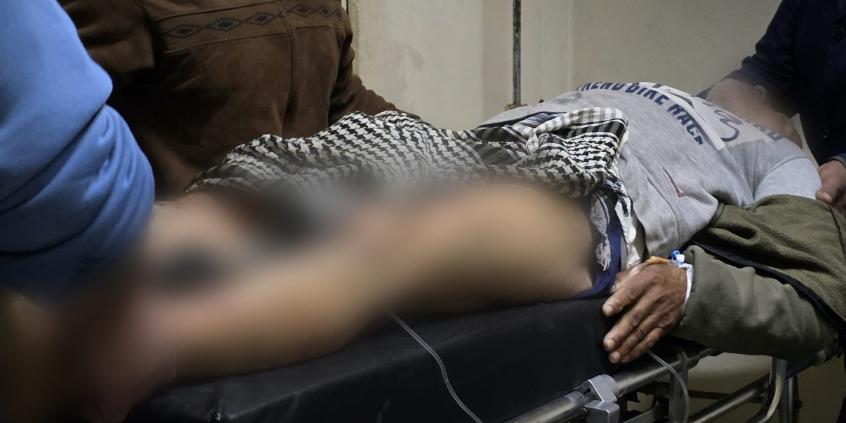 إصابة أحد الحضور