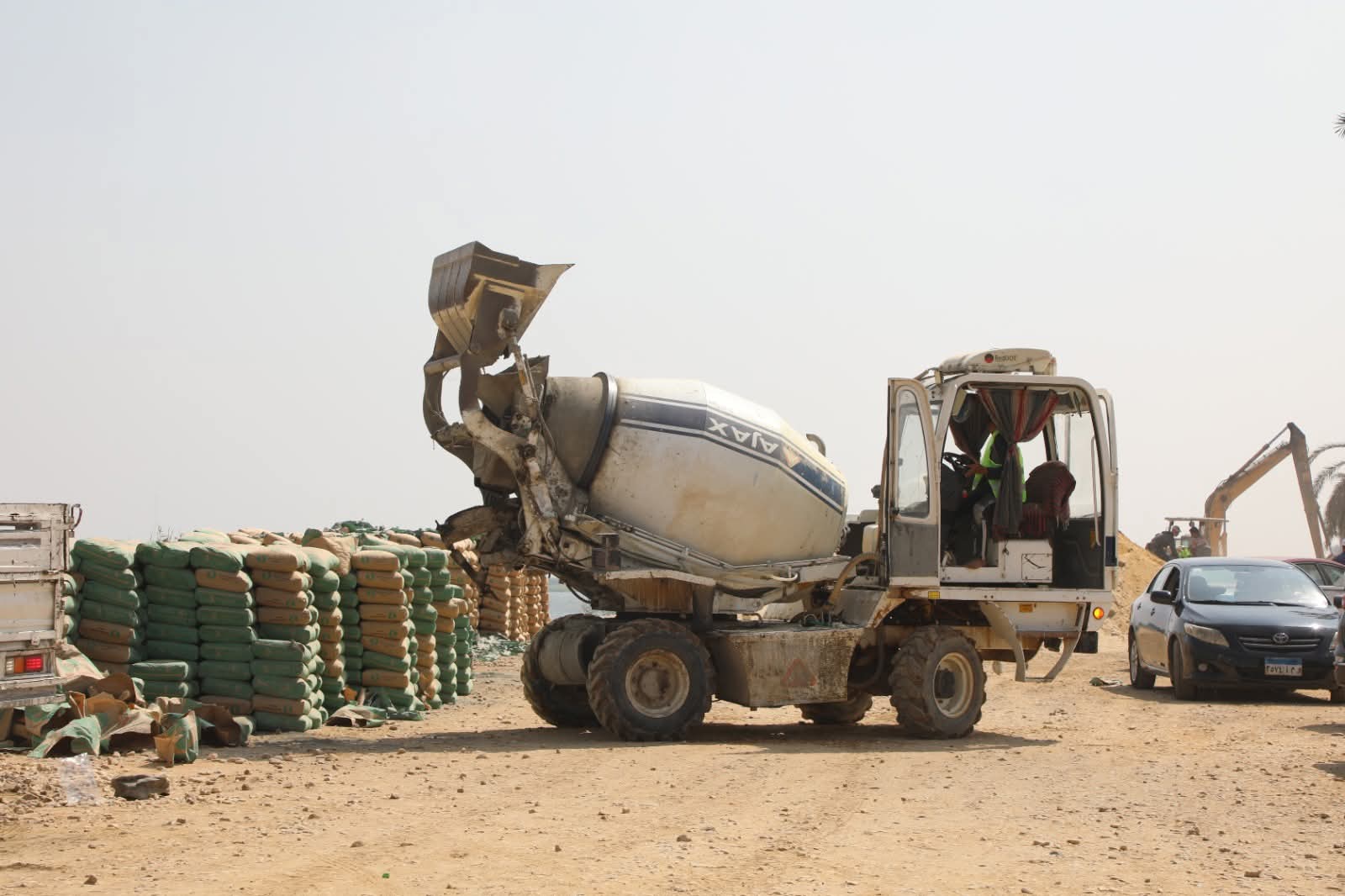 استمرار أعمال الإنشاءات