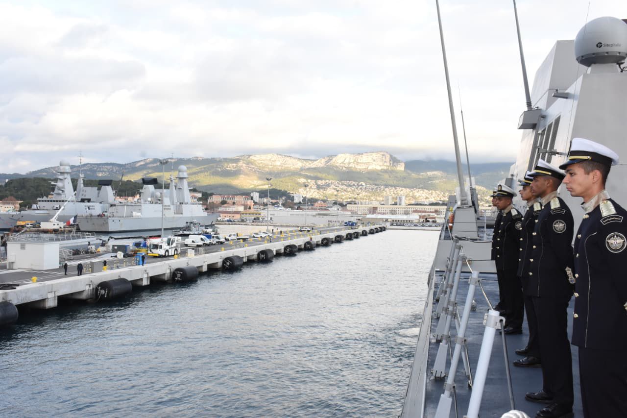 إنطلاق فعاليات التدريب البحرى المشترك المصرى الفرنسى (1)