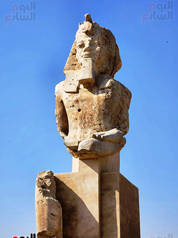تمثال-أمنحتب-الثالث-بإرتفاع-14.5-متر تمثال-أمنحتب-الثالث-بإرتفاع-14.5-متر